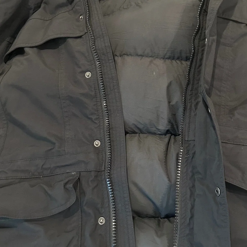 The North Face McMurdo Parka Men's Small Black 550 Down HyVent Winter Coat F12